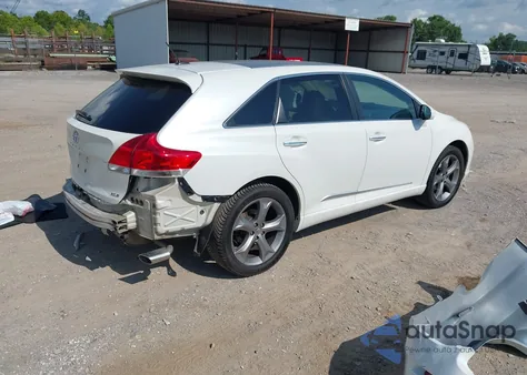 2012 Toyota Venza Xle V6 z USA, uszkodzony, nr VIN 4T3ZK3BB5CU051687